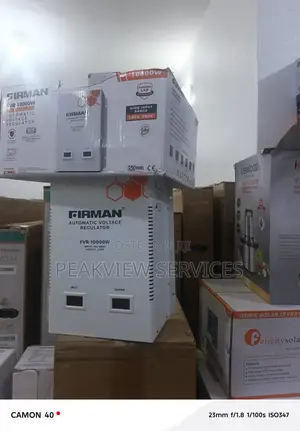 Firman Wall Stabilizer FVR-10000w 10000watts Unit