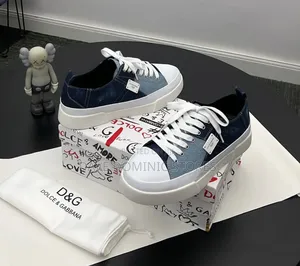 New Dolce and Gabbana Demin Sneakers