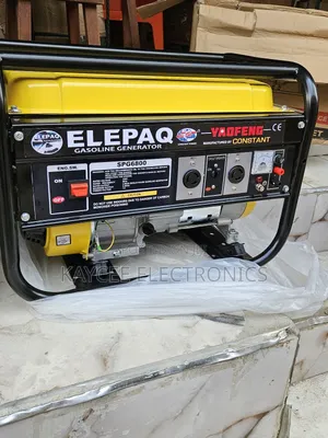 Elepaq 4.5kva Petorl Generator 100%Copper Wire