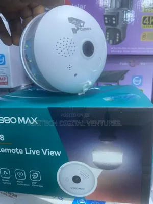 D8 V380 Max 4g Bulb Camera