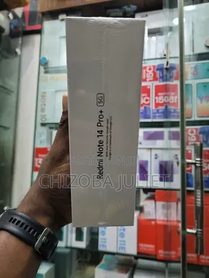 New Xiaomi Redmi Note 14 Pro+ 5G 256 GB Black