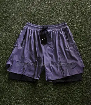 Adidas Gym Shorts With Inner Tights