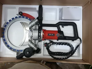 Electric Concrete Ring Saw, Model Gs-8410. It Is a Powerful Tool