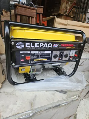 Elepaq 4.5kva Petorl Generator 100%Copper Wire.