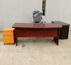 Top Quality Ceo Office Table With Extension, Drawer Executive Chair