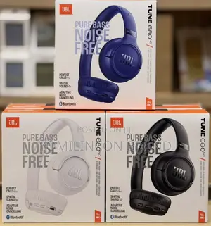 JBL Tune 680 Nc Wireless on-Ear Bluetooth Headphones With Adaptive