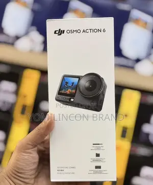 Dji Osmo Action 6 Essential Combo, Action Camera With 1/1.1′′ Square