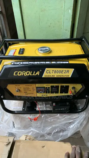 Corolla 4.5kva Key Remote Control Petrol Generator 100% Copper Coil