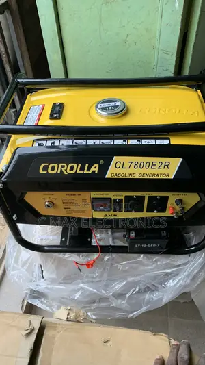 Corolla 4.5kva Key Remote Control Petrol Generator 100% Copper Coil