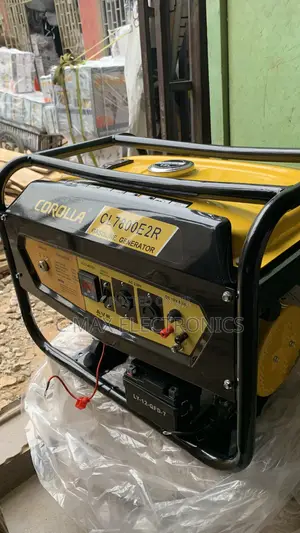 Corolla 4.5kva Key Remote Control Petrol Generator 100% Copper Coil