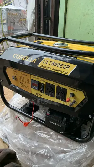Corolla 4.5kva Key Remote Control Petrol Generator 100% Copper Coil