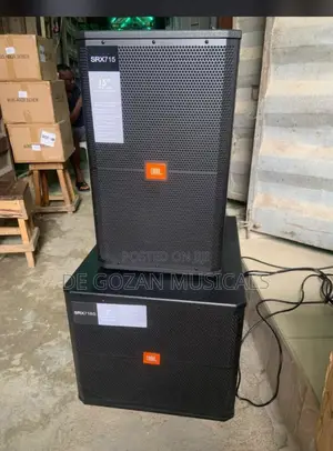 JBL SRX 718s Sub Woofer and 715 Top Speaker