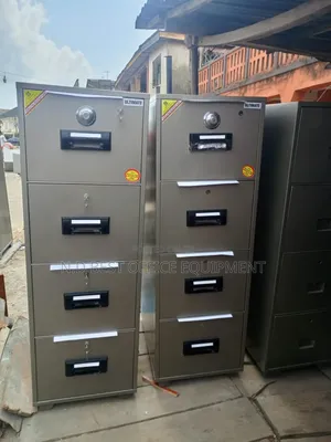 Four Drawing Fireproof Safe Cabinet