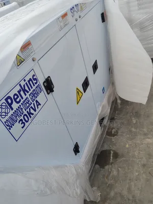 30kva Perkins Soundproof Generator Available In Store 💯 Copper Coil