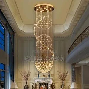 Crystal Rain Drops Chandelier Light