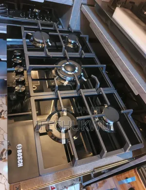 Original Bosch Inbuilt Cabinet 90cm Luxury 5 Burners Gas Cooker Hob