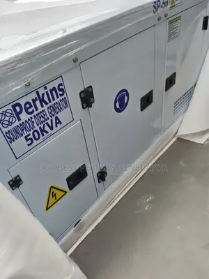 50kva Perkins Soundproof Generator 💯 Copper Coil Available Now