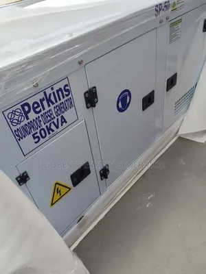 50kva Perkins Soundproof Generator With Two Years Warranty Available