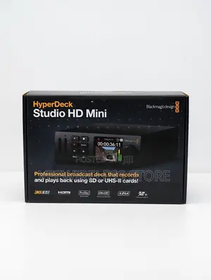 Hyperdeck Studio Hd Mini Studio-recorder Black