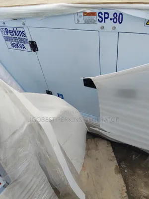80kva Perkins Soundproof Generator With Two Years Warranty Available