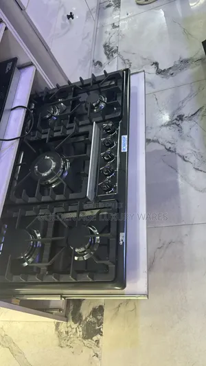 Stainless Steel 5 Burner Gas Hob
