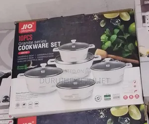 10pcs Granite Cookware Set