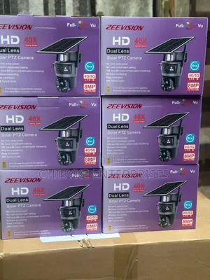 40x Zoom 4g Ultra Hd Double Lens Solar PTZ Camera With Auto Tracking.