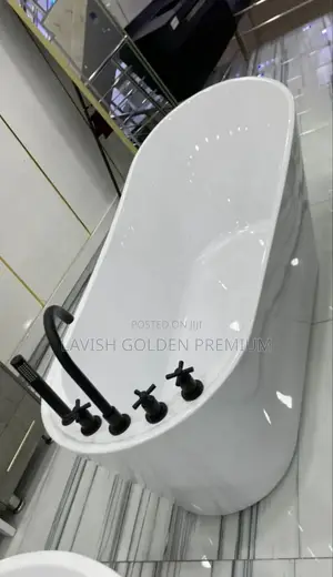 Original Acrylic Bathtub With Tap and Hand Shower.