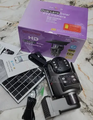 Double Lens Solar Smart Camera