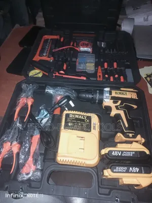 Cordless Drill Machine With Tools Accessories