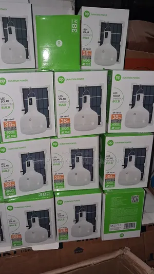 Solar Bulb With Panel 38w for Homes/ Restaurants/ Offices/ Business C