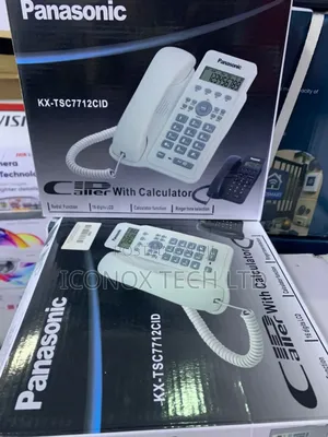Panasonic Kx-tsc7712cid Corded Telephone For Pabx
