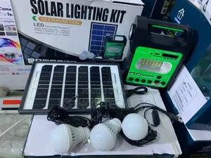 Portable Solar Lighting Kit With Bulbs,Torchlight,Solar Panel,Chargers
