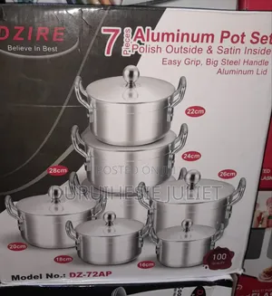 7pcs Aluminum Pot Set