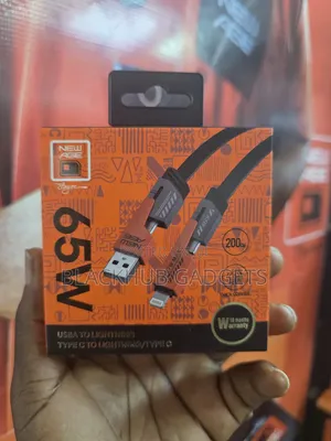 New Age 65w 2m 2 in 1 Cable