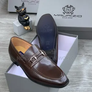 Brown Leather Lace Up Shoes