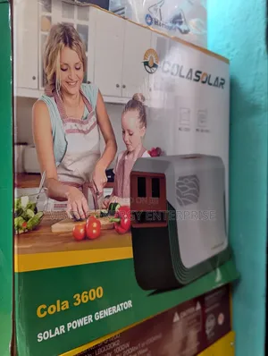 Cola 3600 Solar Power Generator