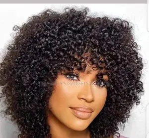 Short Curly Fringe Wig