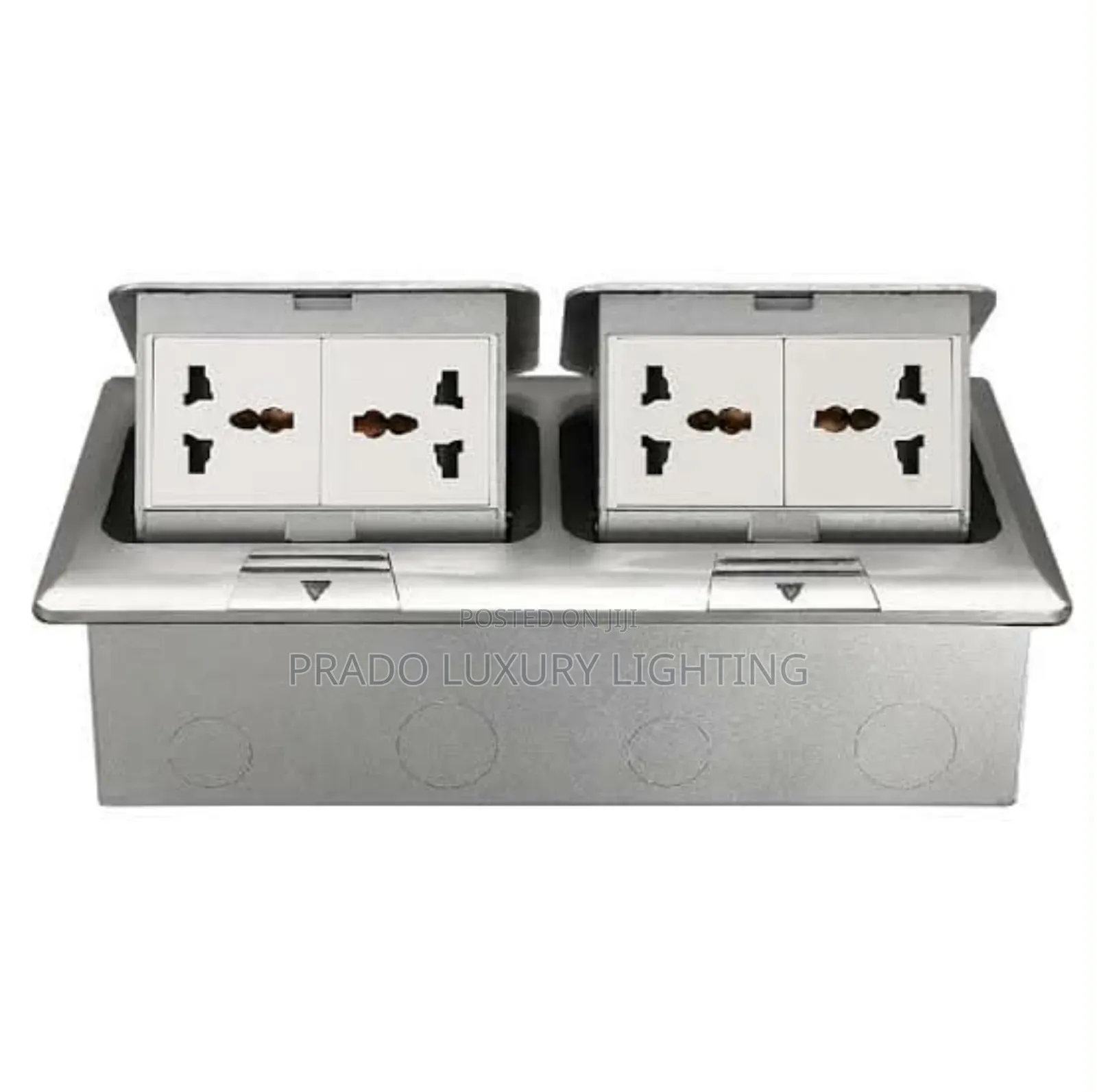 2way Double Floor Socket
