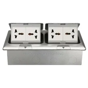 2way Double Floor Socket