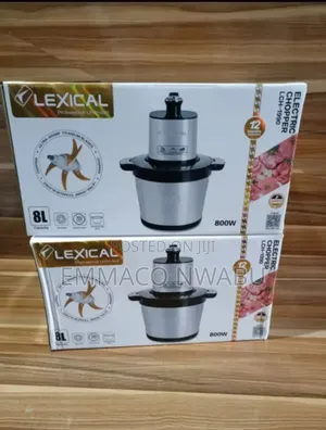 Lexical Electric Chopper/ Yam Pounder 8liters