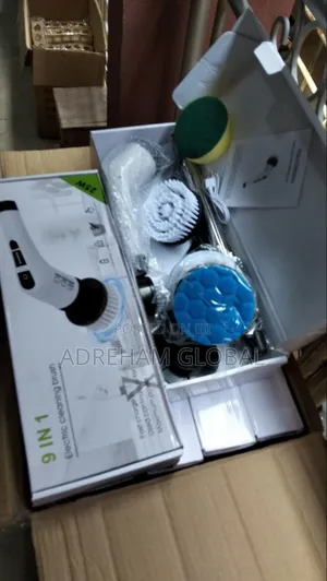 Rechargeable 9in1 Multifunctional Cleaning Brush/Scrubber