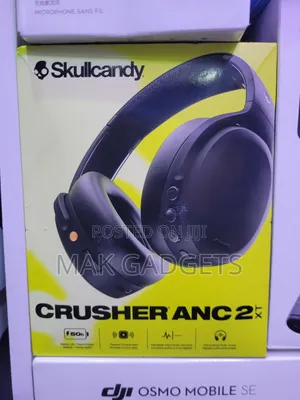Skullcandy Crusher Anc 2 Wireless Over-ear Bluetooth Headphones