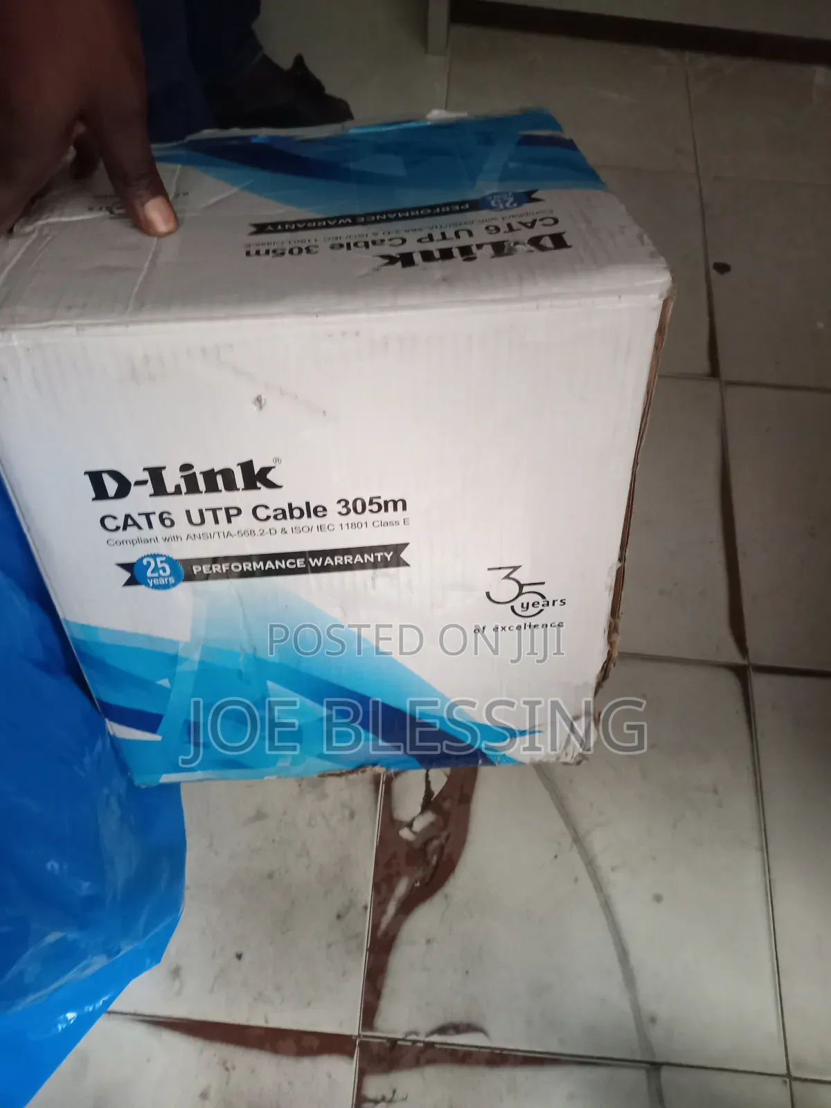 D _Link Cat 6a Utp Cable 305