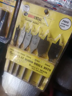 Flat Wood Drill Bits Set