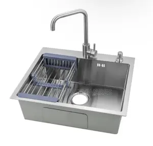 Brushed Nickel Kitchen Sink Faucet