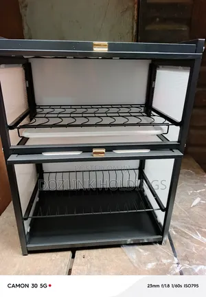 2 Layers Cabinet Dish Rack