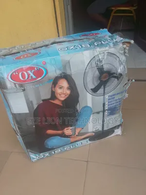 Rust Free Ox 18inch Standing Fan