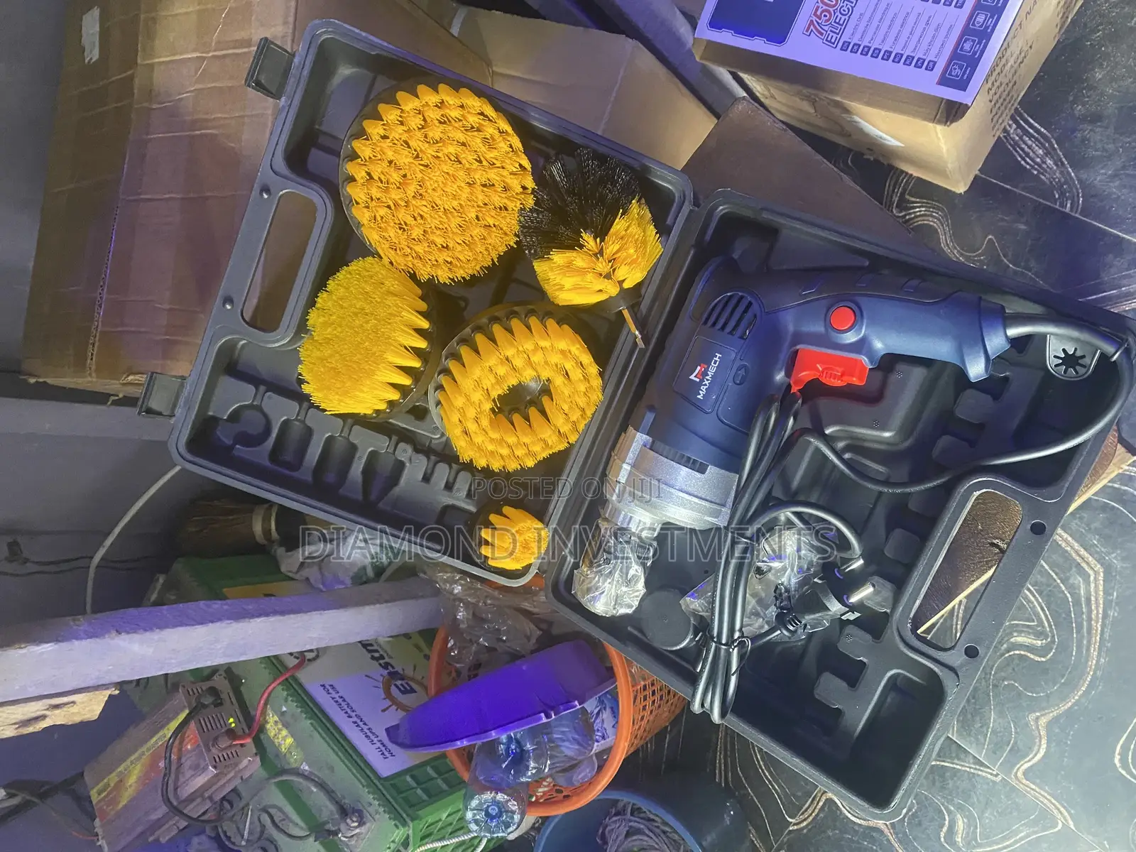 Electric Drill Machine And Brush