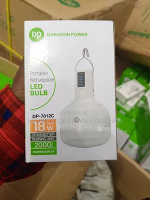 18 Watts Rechargeable Bulb